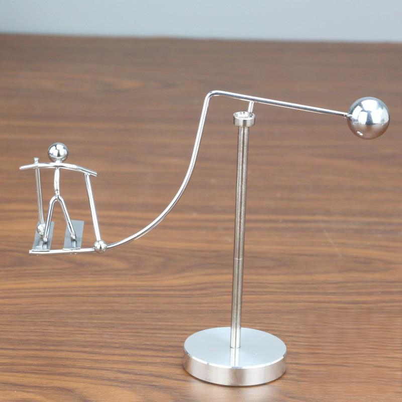 Balance Sculpture - Kinetic Desktop Art Ornament