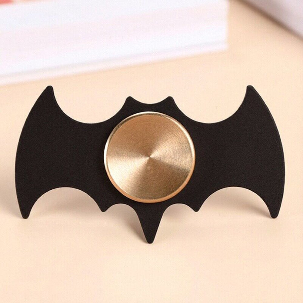 Batman Titanium Fingertip Spinner, Handcrafted Metal EDC Desk Toy, Superhero Gift