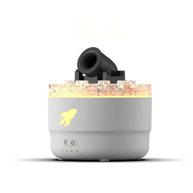 Cannon Turret Desk Humidifier | Smoke Ring & Flame Light