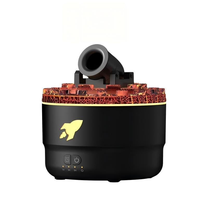 Cannon Turret Desk Humidifier | Smoke Ring & Flame Light