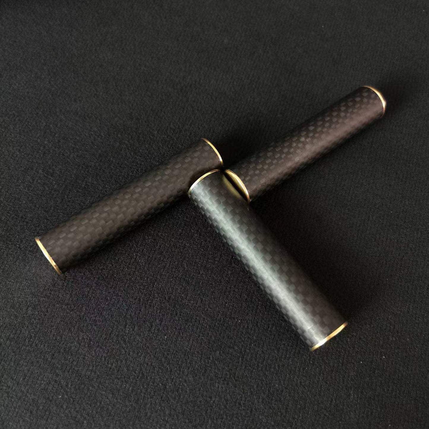 Carbon Fiber Magnetic Nunchaku | EDC Clicker Fidget Spinner Stress Relief Toy