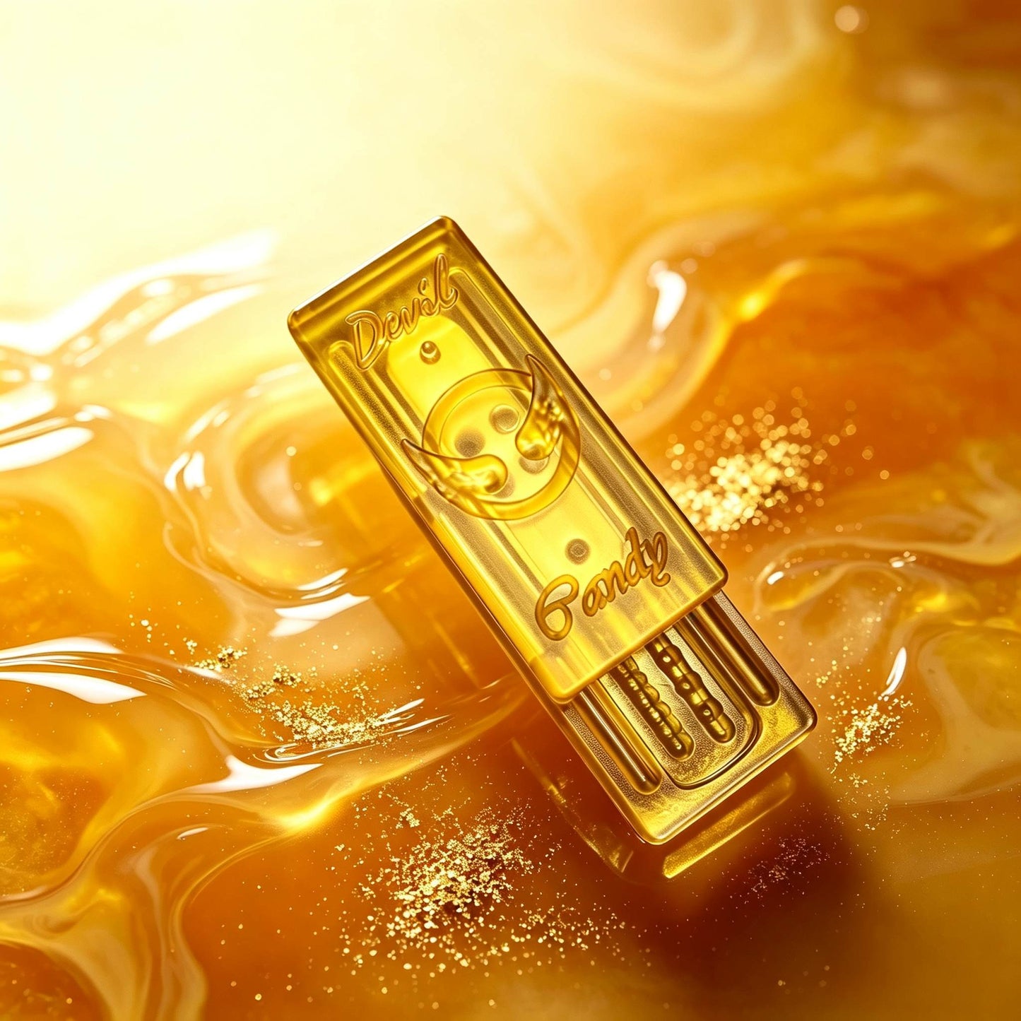 Crystal Candy EDC Push Card | Ultra-Dense Dual-Tone PMMA | 8 Colors | Engravable Fidget