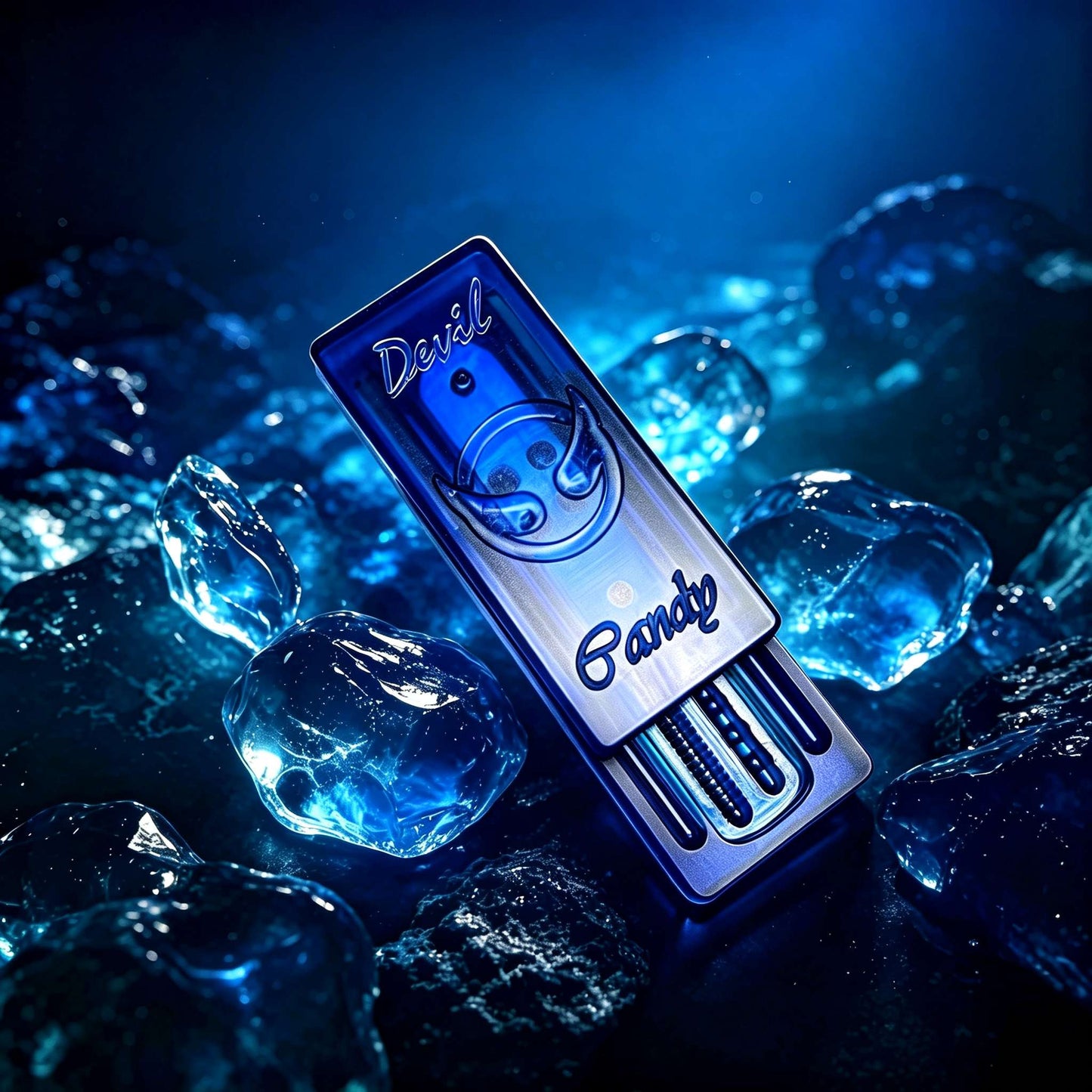 Crystal Candy EDC Push Card | Ultra-Dense Dual-Tone PMMA | 8 Colors | Engravable Fidget