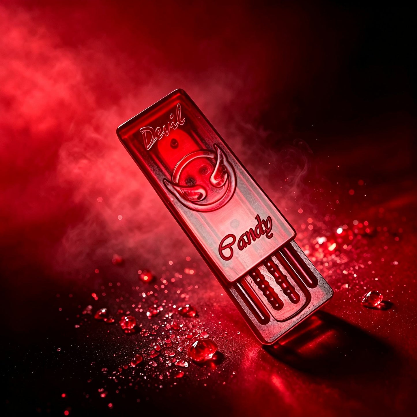 Crystal Candy EDC Push Card | Ultra-Dense Dual-Tone PMMA | 8 Colors | Engravable Fidget