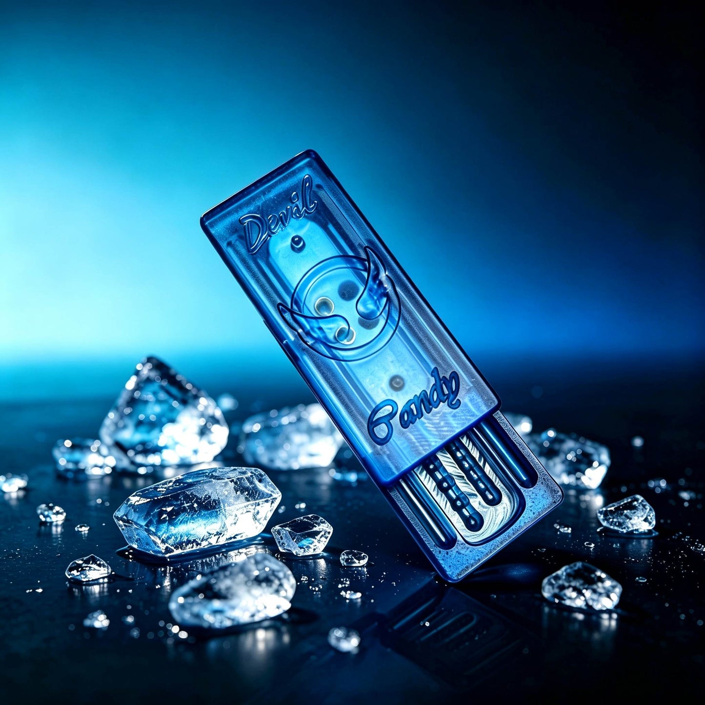 Crystal Candy EDC Push Card | Ultra-Dense Dual-Tone PMMA | 8 Colors | Engravable Fidget
