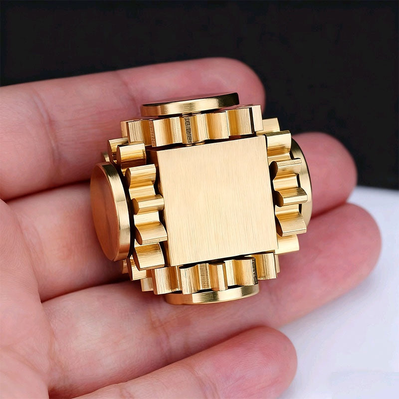 Your Personalized Orbit | Custom Engraved Brass Kinetic Spinner