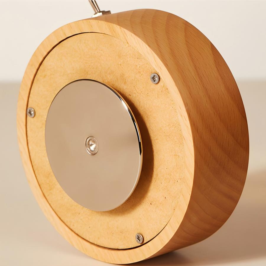 Dandelion Rotating Music Box | Handcrafted Wooden Music Box with LED Light | Engraved Gift for Her