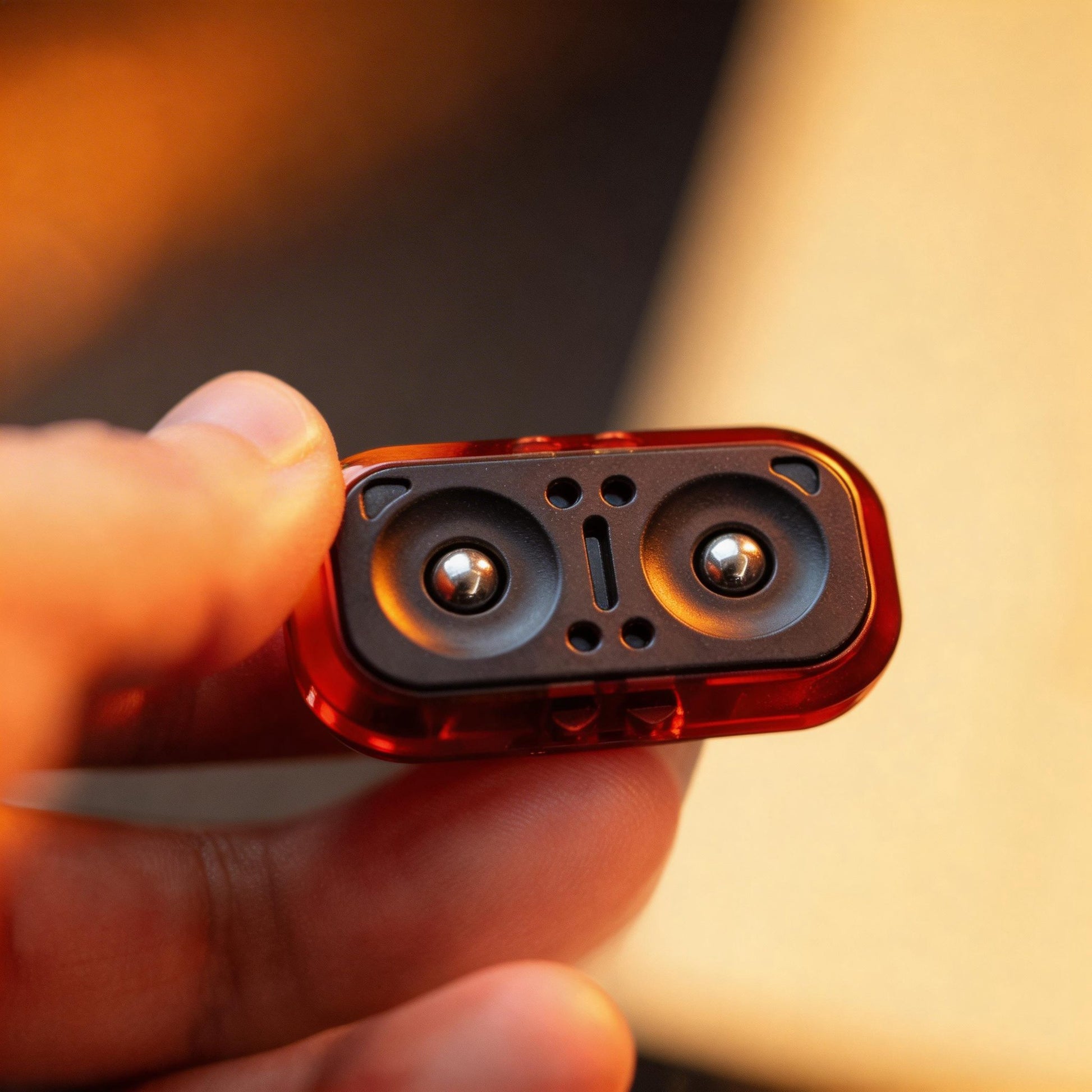Dual Ball Silent EDC Fidget Toy - stress relief, EDC tool, desk toys - detail view