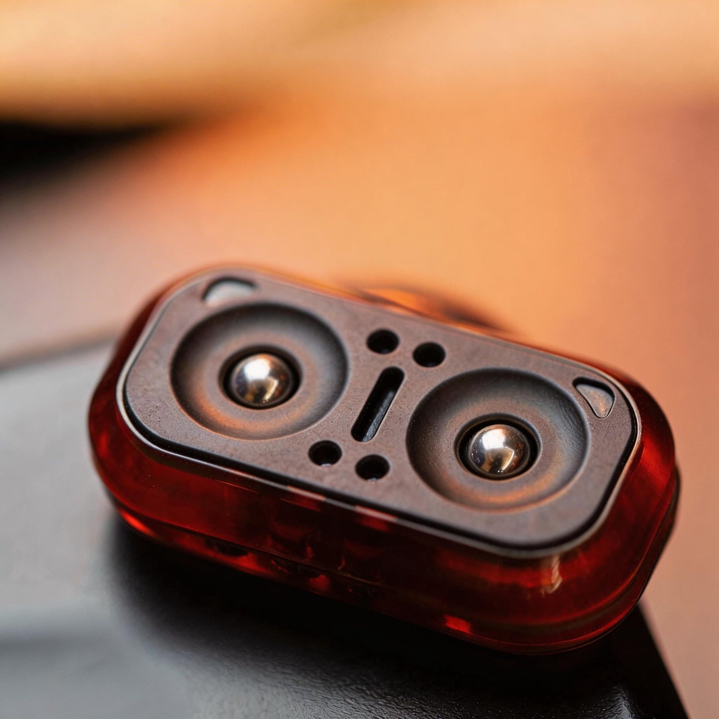 Dual Ball Silent EDC Fidget Toy - stress relief, EDC tool, desk toys - lifestyle photo
