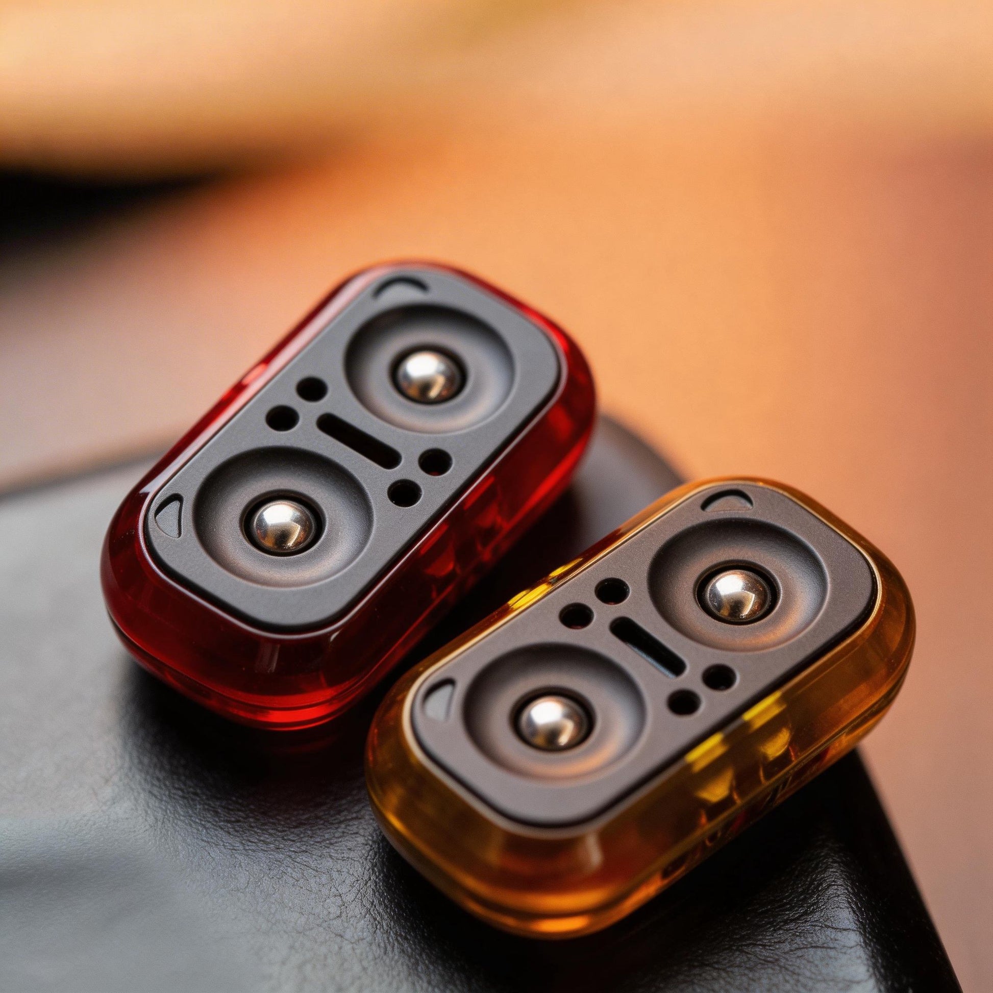 Dual Ball Silent EDC Fidget Toy - stress relief, EDC tool, desk toys - alternate angle