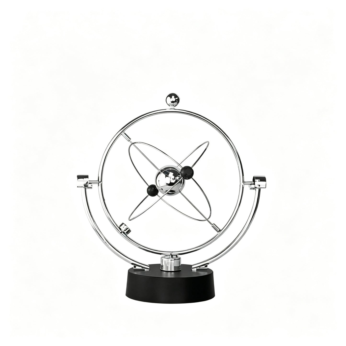 Electromagnetic Kinetic Chaos Pendulum | Perpetual Motion Desk Sculpture | 4 Styles | Engravable