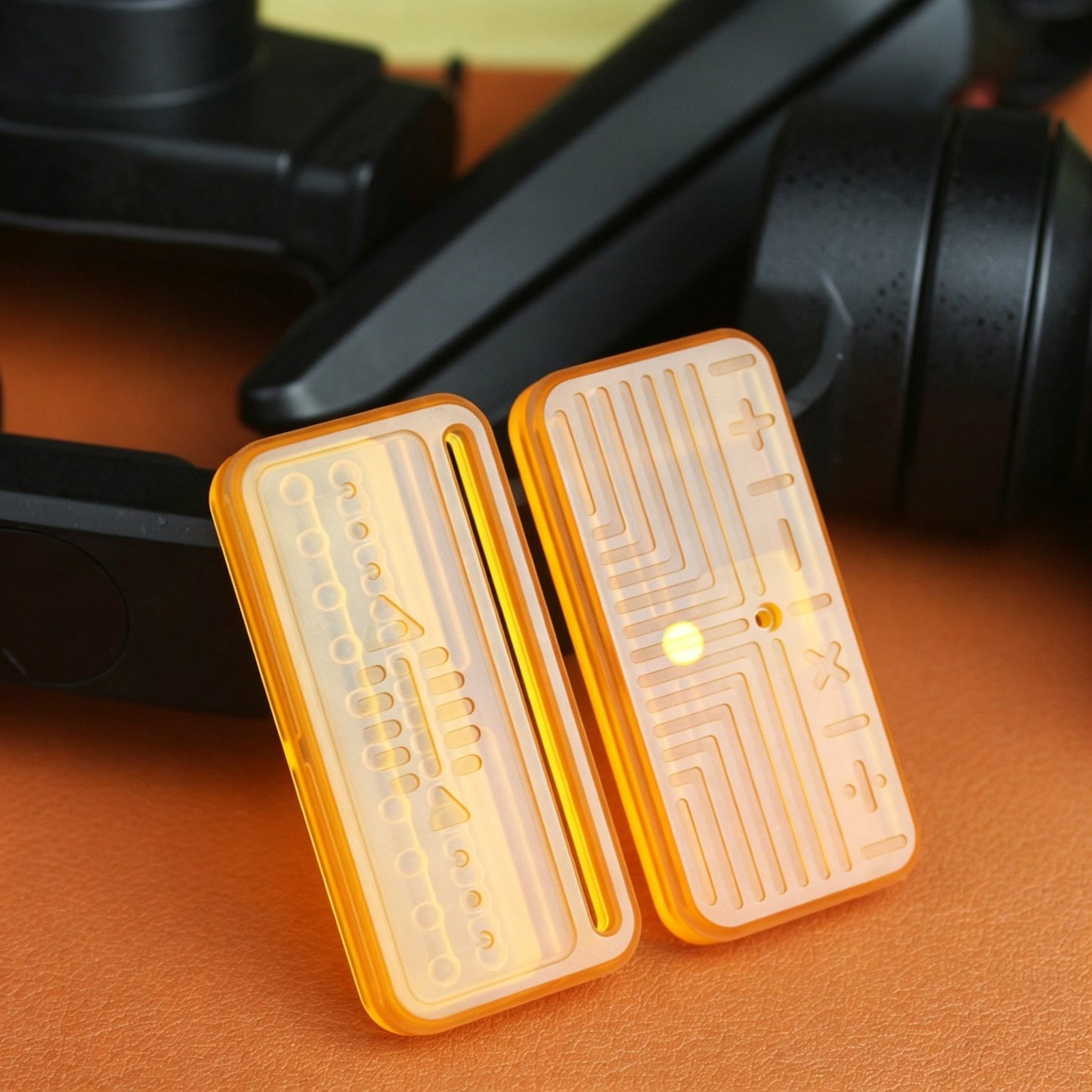 Fishbone Magnetic Bead Slider EDC | Triple-Track PMMA | Push + Bead Jump | Stress Relief | Engravable