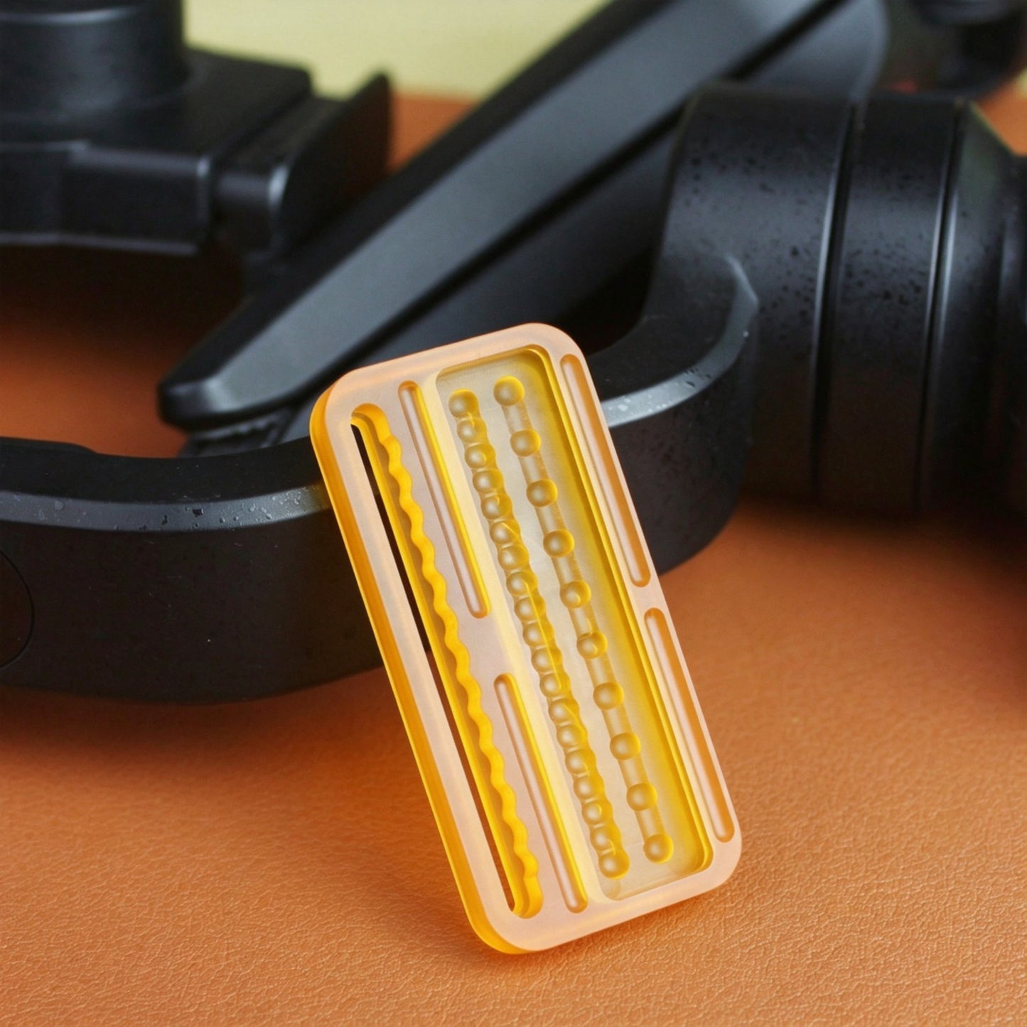 Fishbone Magnetic Bead Slider EDC | Triple-Track PMMA | Push + Bead Jump | Stress Relief | Engravable