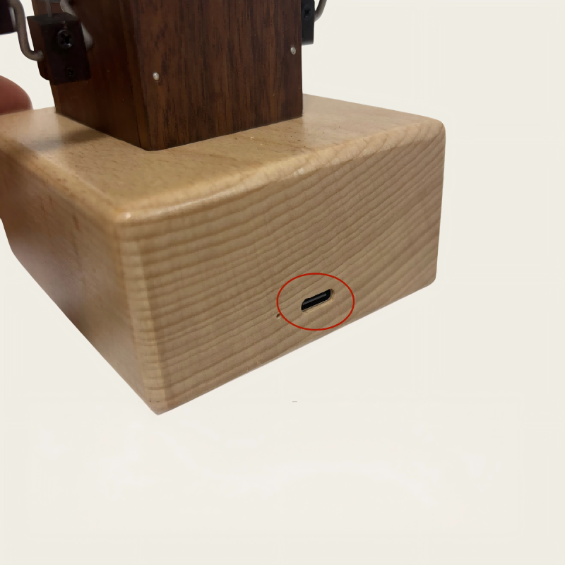 Flapping Wing Dragon Kinetic Desk Sculpture | Electric Solid Wood Moving Wings | Engravable Gift