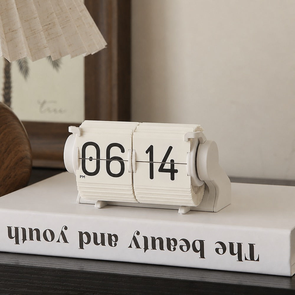 Mechanical clock white variant