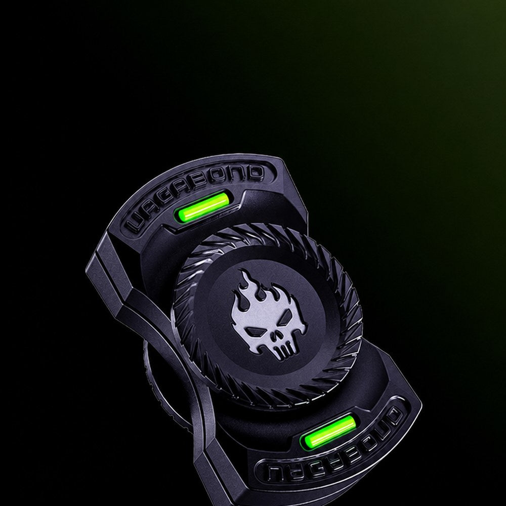 Ghost Three-in-One Fidget Spinner, All-Metal EDC Desk Toy, Tactical Gift