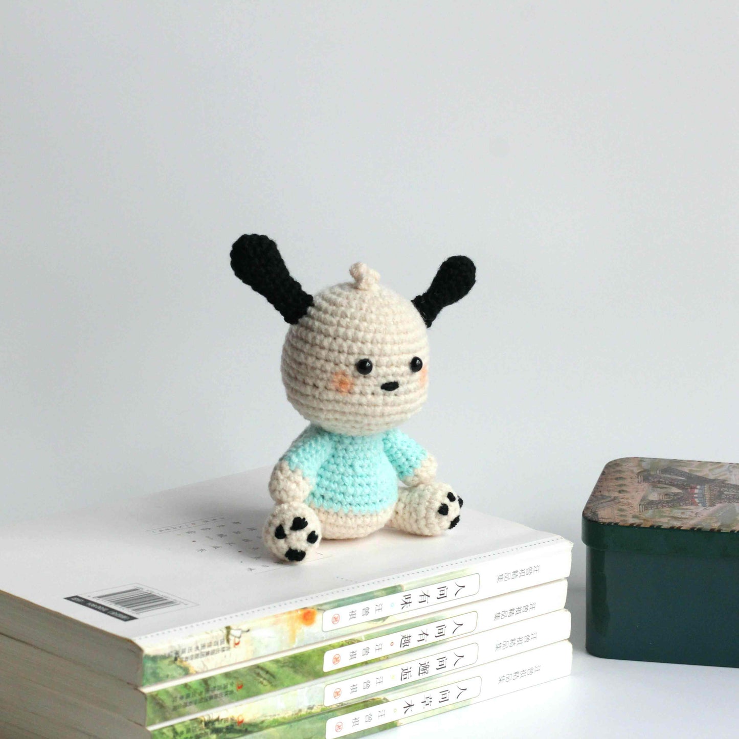 Handmade Crochet Animal Plush Doll | Blind Box Surprise | Hand-Knitted Wool Figurine