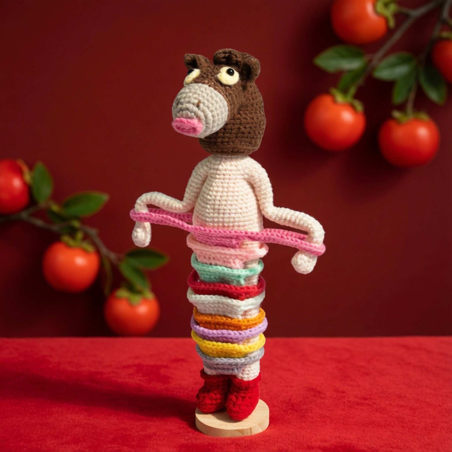 Handmade Crochet Animal Plush Doll | Blind Box Surprise | Hand-Knitted Wool Figurine