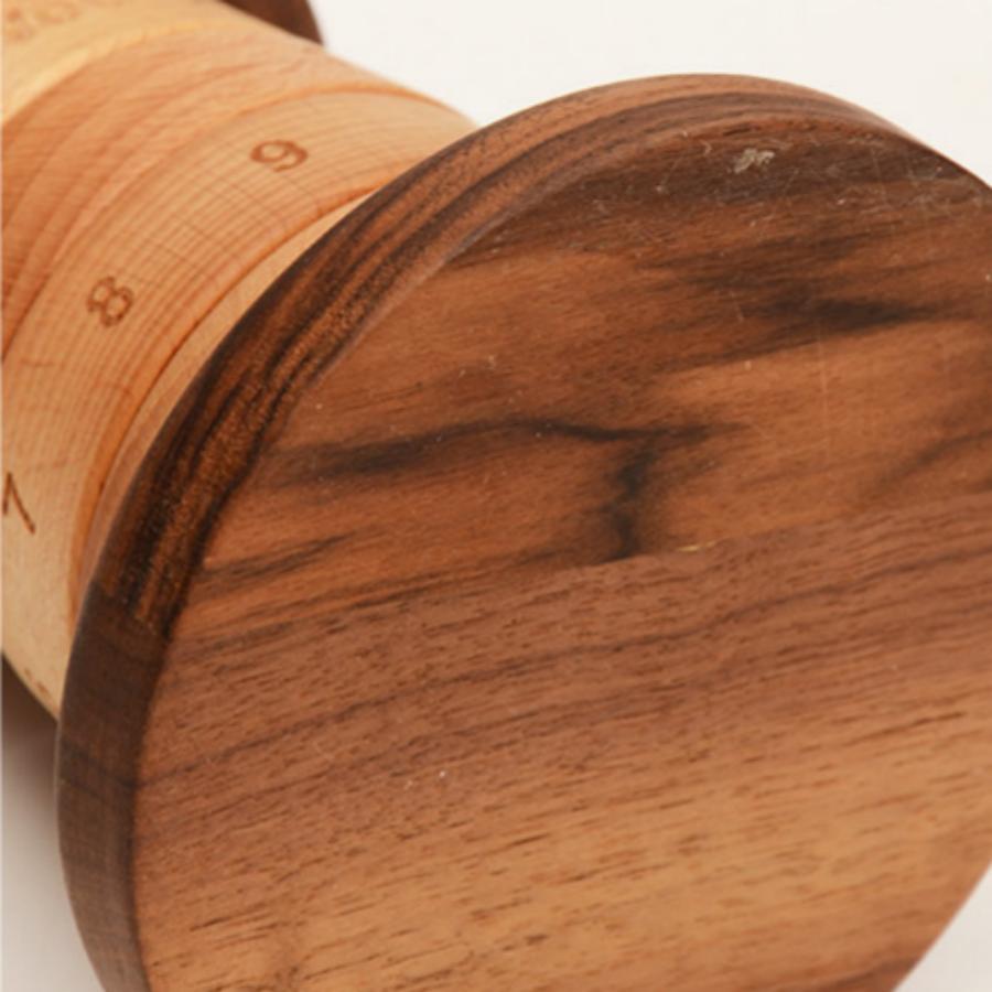 Lighthouse Perpetual Calendar | Walnut & Oak Wood Desk Decor | Mood Day Date Month | Engravable Gift