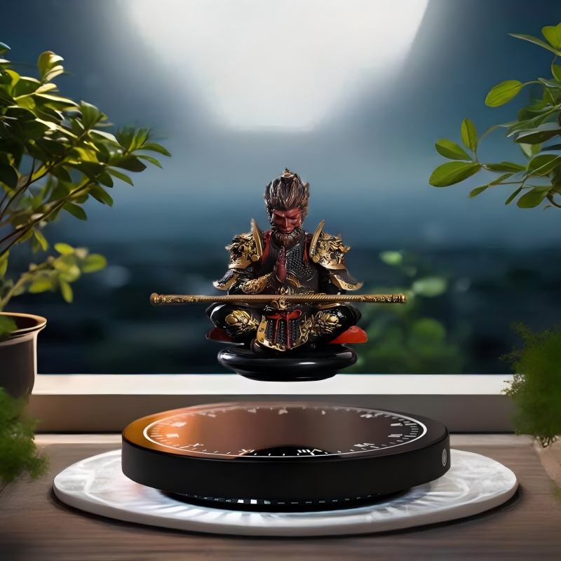 Magic Levitation Display Platform | Float Your Figurines & Collectibles | Black Wukong Edition