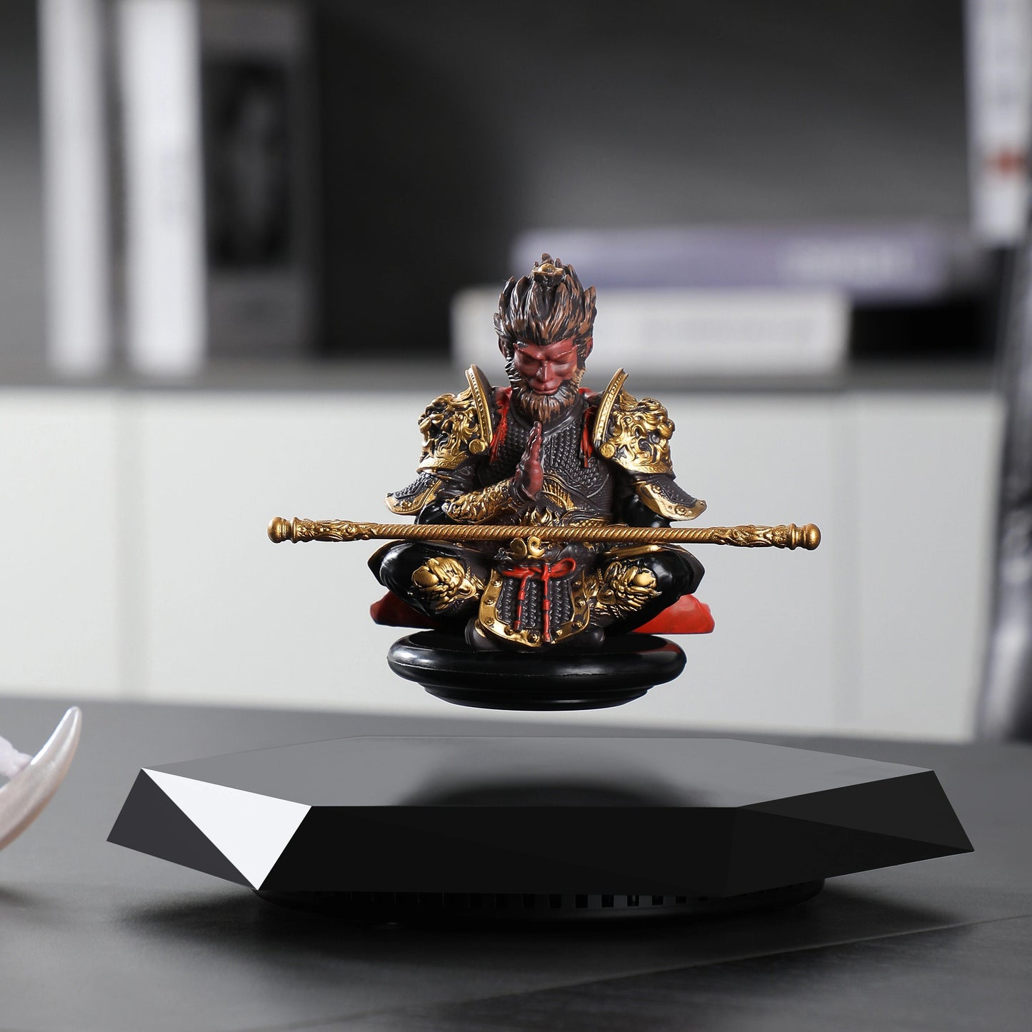 Magic Levitation Display Platform | Float Your Figurines & Collectibles | Black Wukong Edition