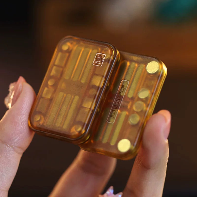 Magnetic Block Limitless Slider EDC | PEI & Polymer PC, N52 Haptics