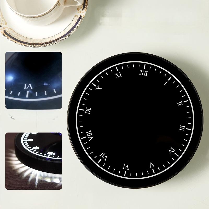 Magnetic Levitating Football Lamp | Bluetooth Speaker Clock Base Night Light | Engravable Football Gift