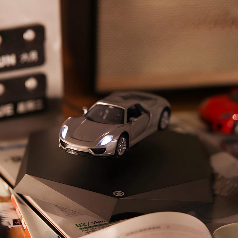 Model car on a book with a blurred background