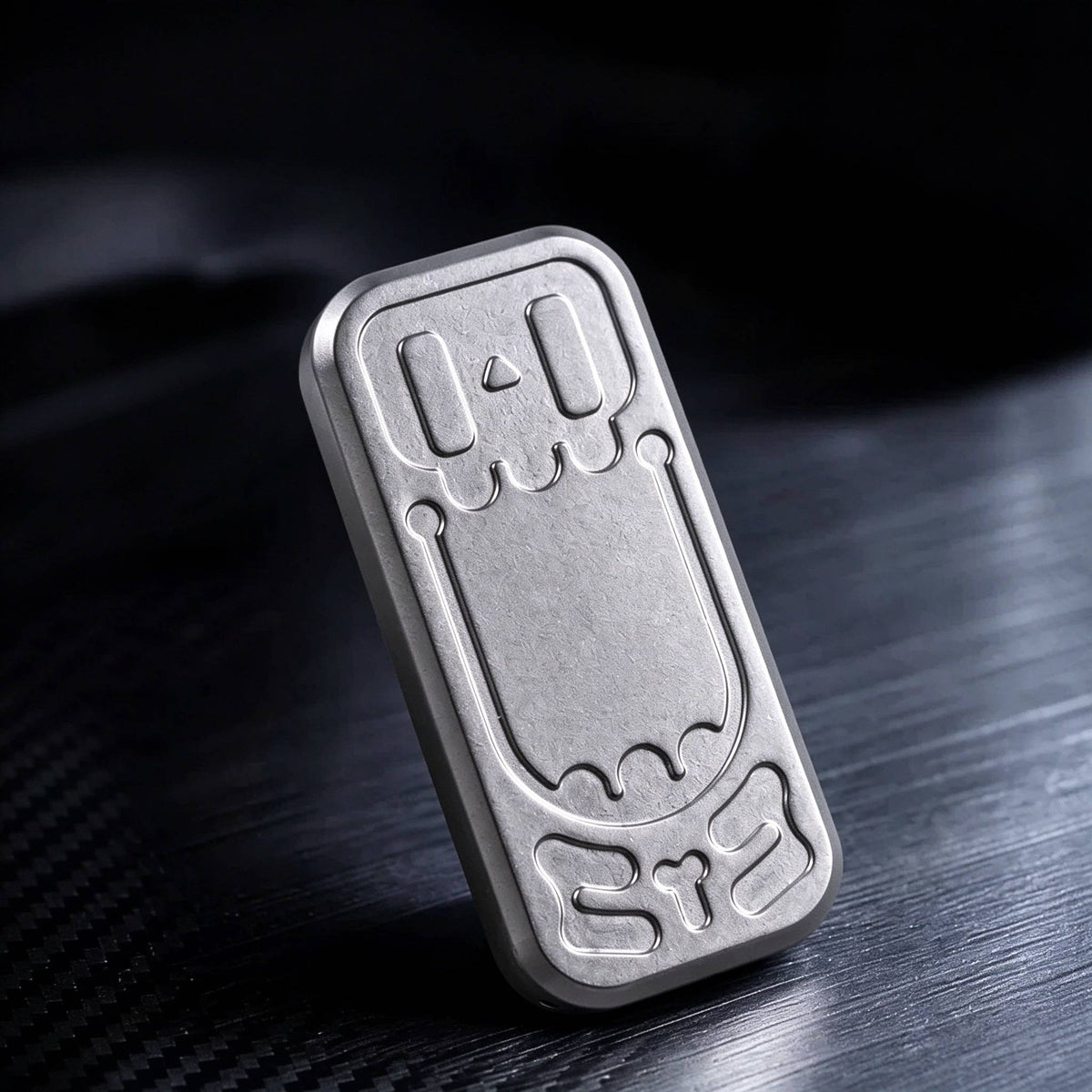 Mecha Skull Mechanical Slider EDC | Stainless Steel, Bead Track