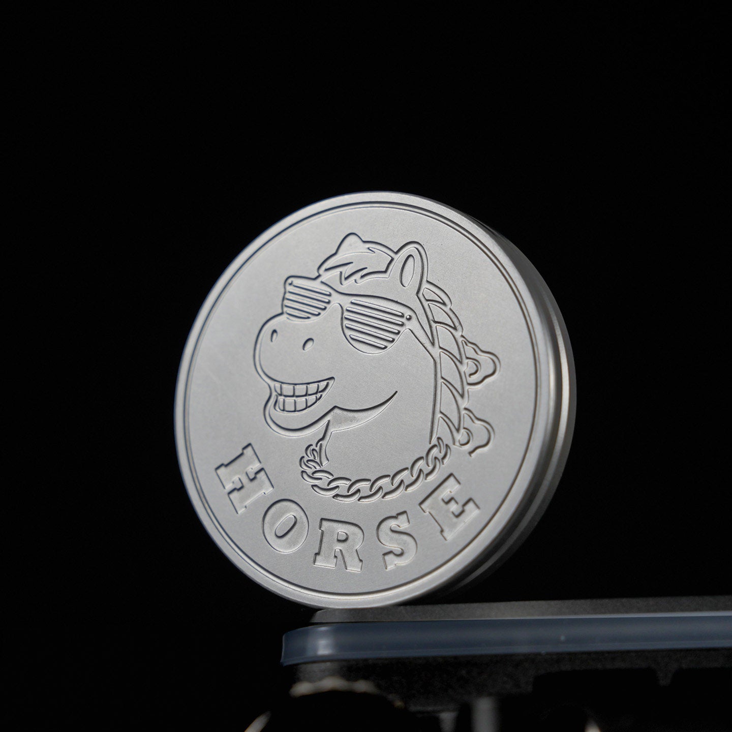 Mechanical EDC Clicker Coin | Metal Stress Relief Fidget Toy | Engravable Gift
