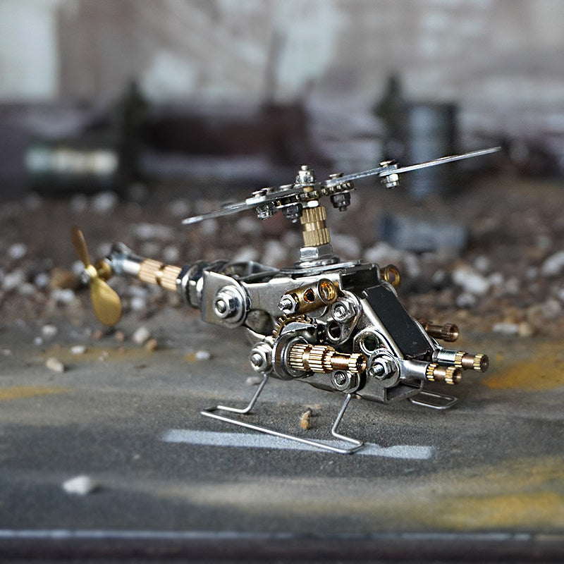 Metal Armor Assembly Blind Box - blind box, collectible, desk toys - close-up shot