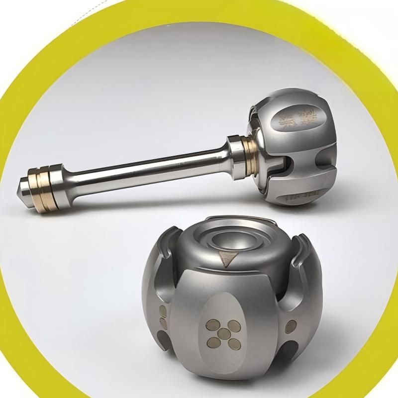 Noise Scepter Fidget Spinner - fidget spinner, EDC tool, 304 stainless steel - detail view