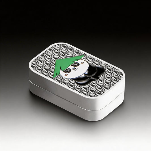 Panda Magnetic Fidget Cube | Alloy EDC Stress Relief Toy | Desktop Gift