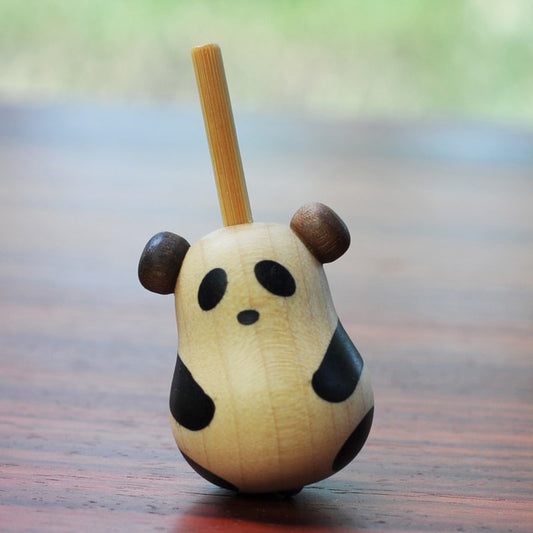 Panda wooden hand spinner