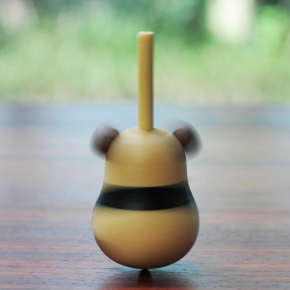 Panda wooden hand spinner