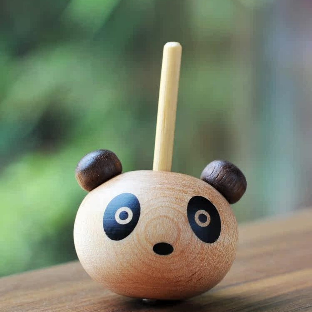 Panda wooden hand spinner