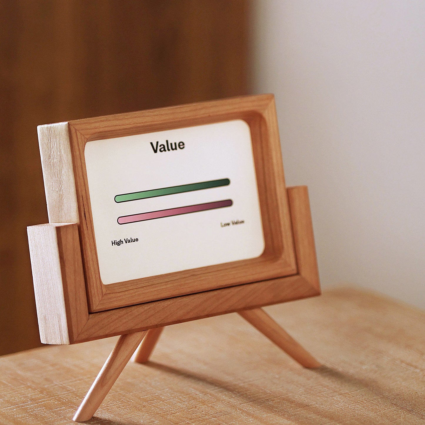 Retro TV Photo Frame | Wooden Desktop Ornament | Custom Photo Print Gift