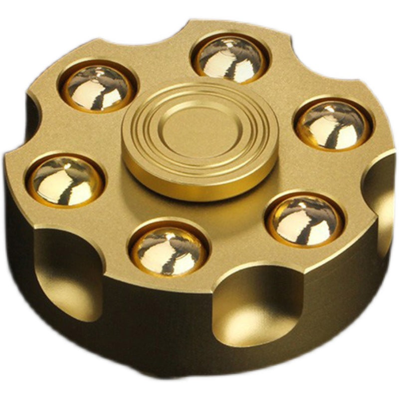 Revolver Fidget Spinner - Premium Metal Stress Relief Toy