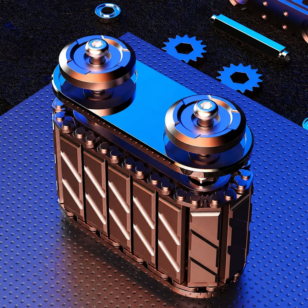 Tank TK-32 stainless steel ratchet fidget spinner 03