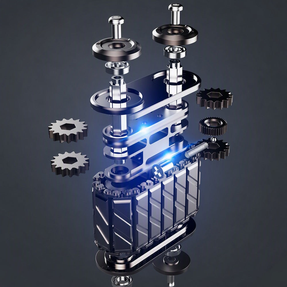 Tank TK-32 stainless steel ratchet fidget spinner 07