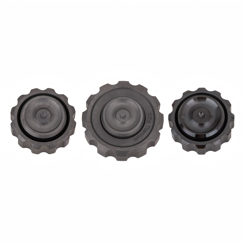 Titanium Alloy Gear Fingertip Spinner | Silent Anti-Shake EDC Stress Relief Toy | Engravable
