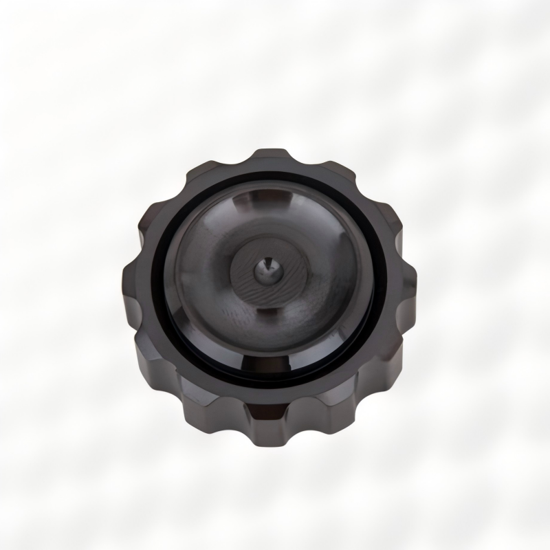 Titanium Alloy Gear Fingertip Spinner | Silent Anti-Shake EDC Stress Relief Toy | Engravable