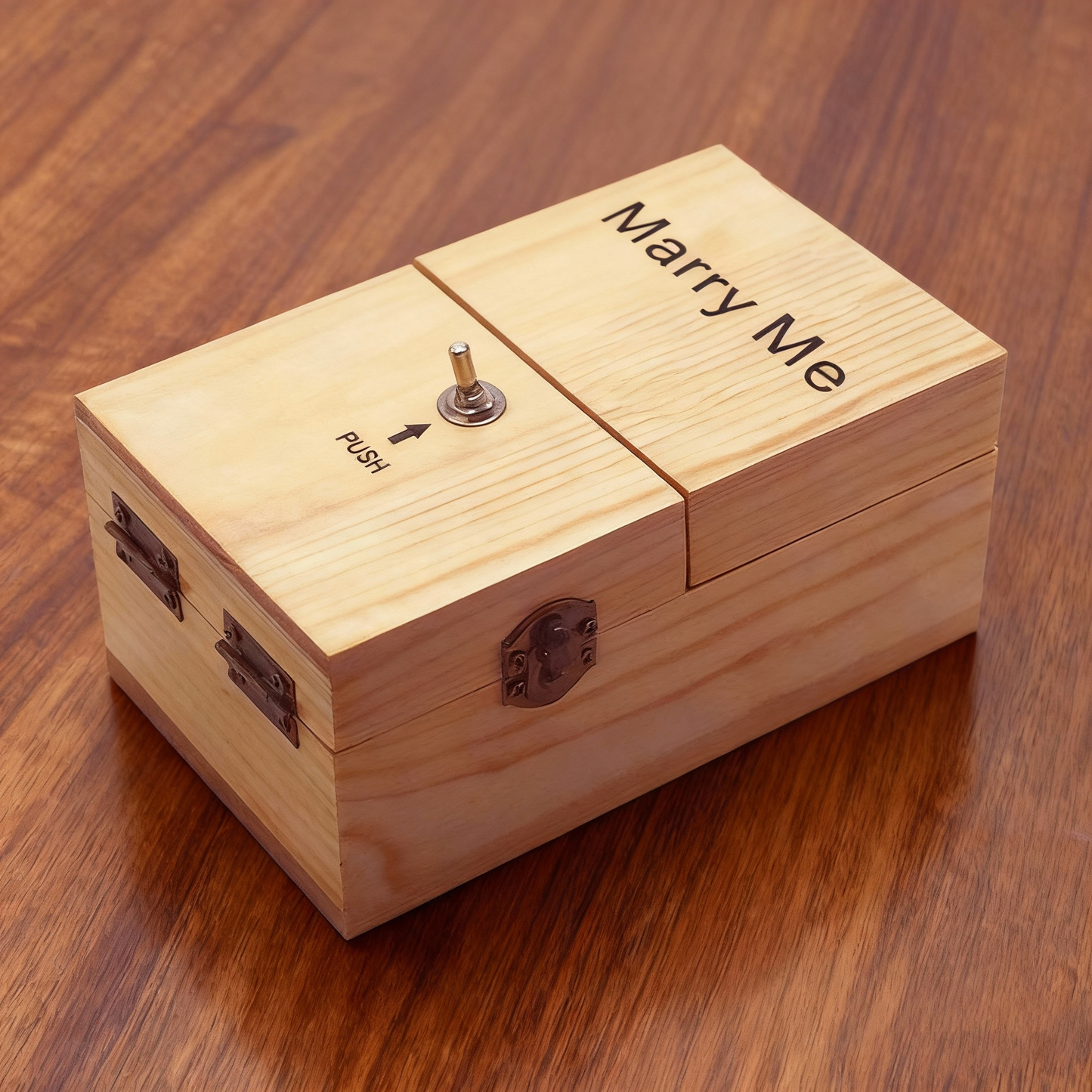 Useless Box Desktop Toy | Interactive Stress Relief Gadget | Funny Office Gift