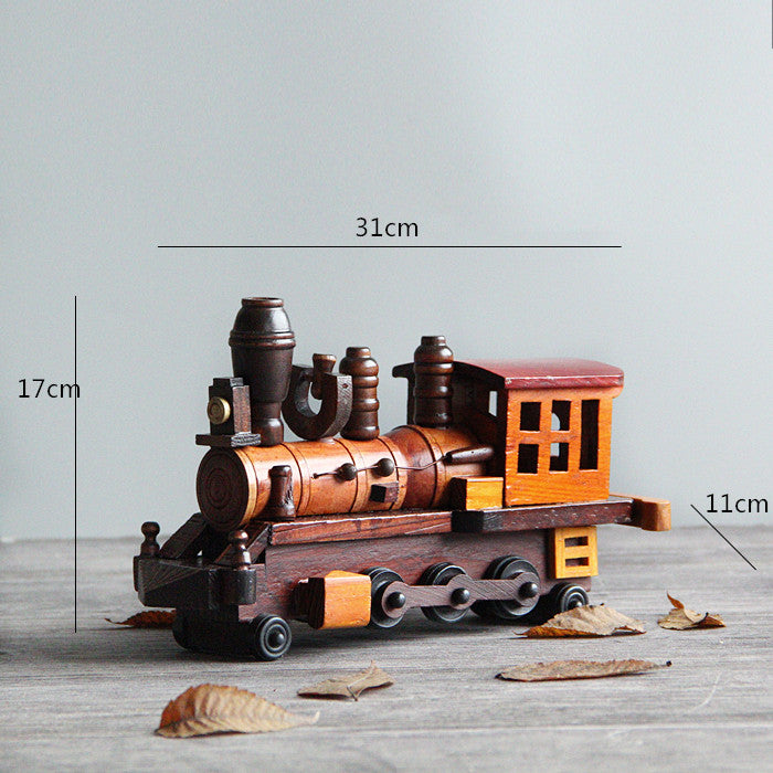 Vintage Wooden Vehicle Blind Box - wooden model, blind box, collectible - packaging