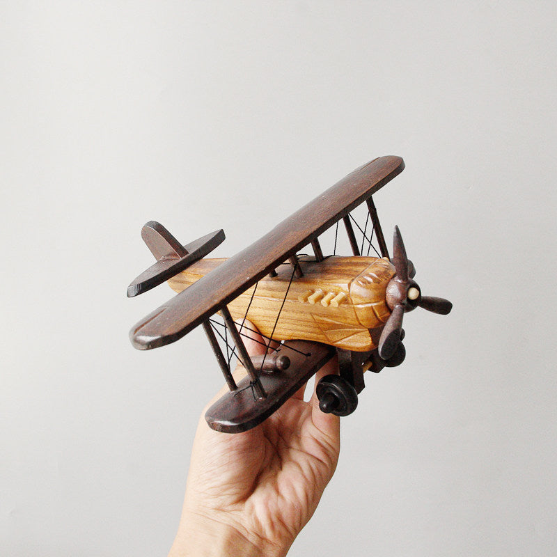 Vintage Wooden Vehicle Blind Box - wooden model, blind box, collectible - alternate angle
