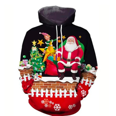Autumn and Winter New Wish Home Clothes Pajamas Set Christmas Couple Clothes