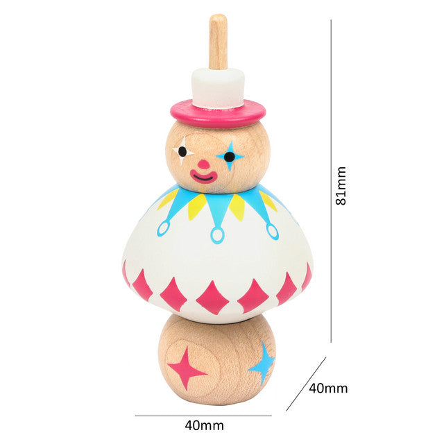 Wooden Spinning Top Blind Box | Handcrafted Desktop Toy | Random Style Gift Set