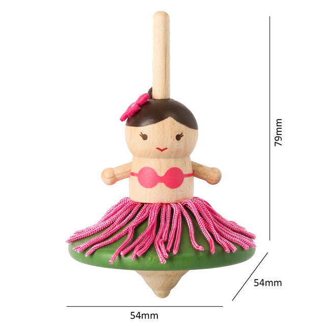 Wooden Spinning Top Blind Box | Handcrafted Desktop Toy | Random Style Gift Set