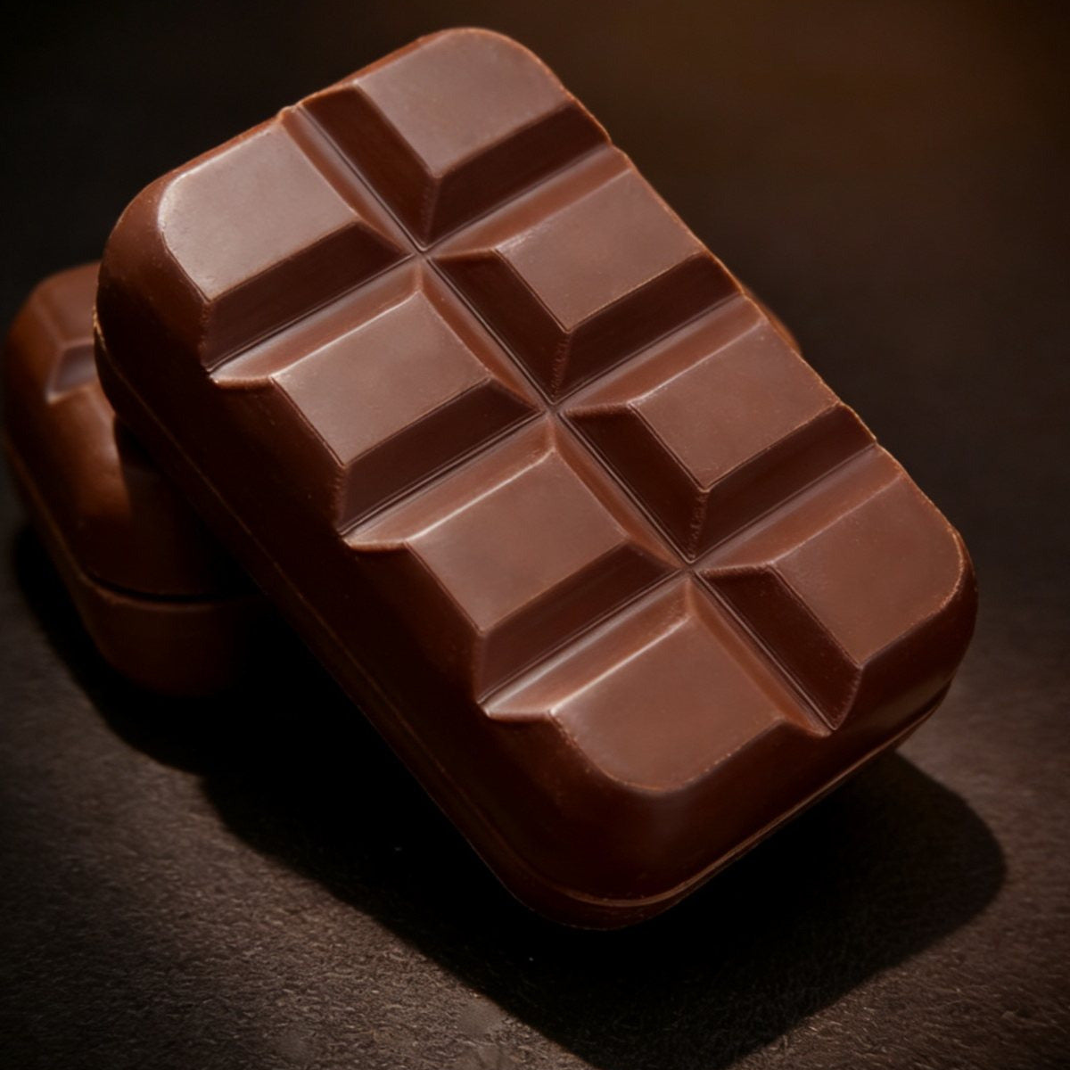 Chocolate 3D-Printed Fidget Slider