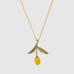 Lemon Necklace Temperament Clavicle Chain Christmas Gift